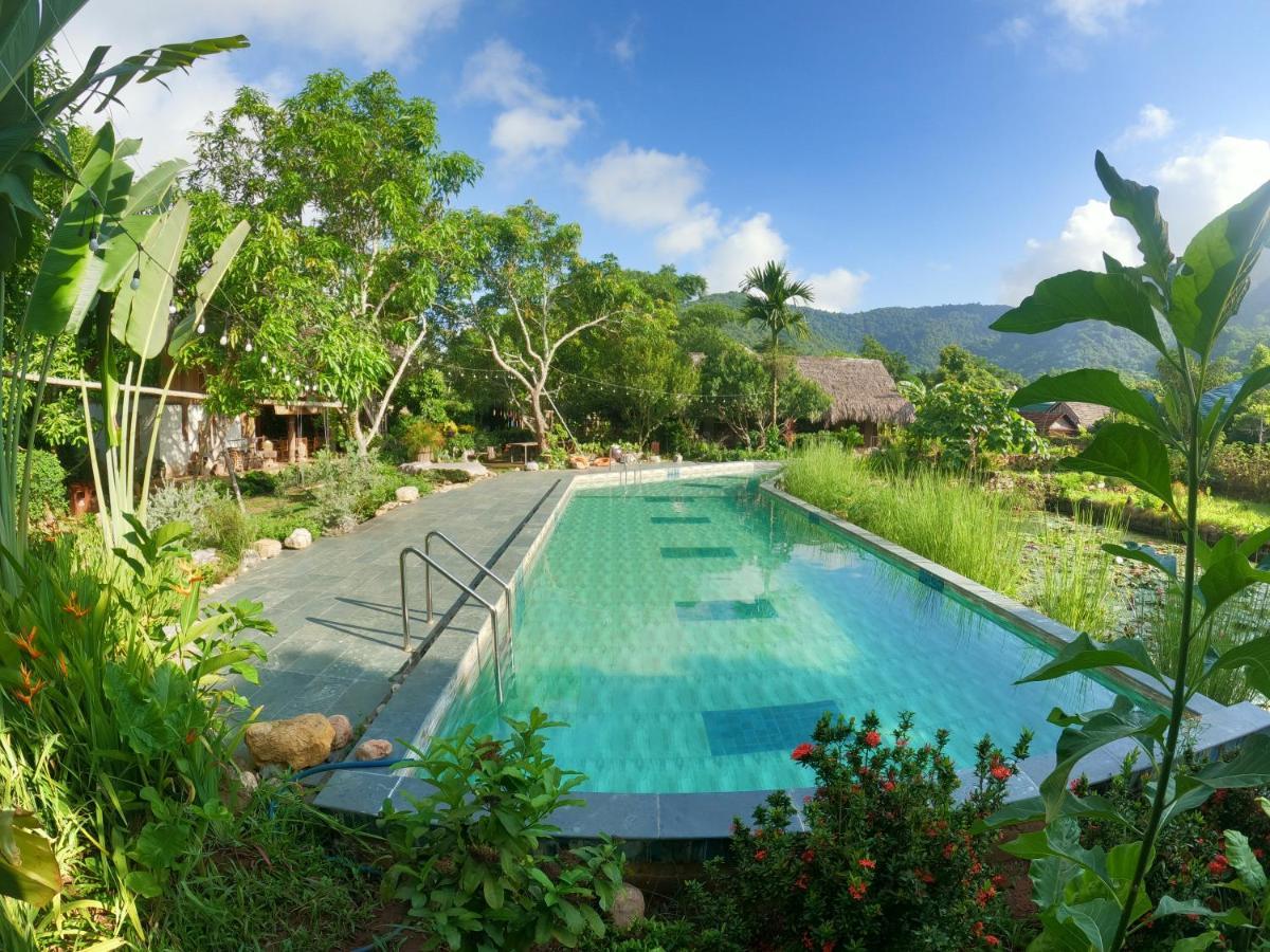 Mai Chau Valley Retreat מראה חיצוני תמונה