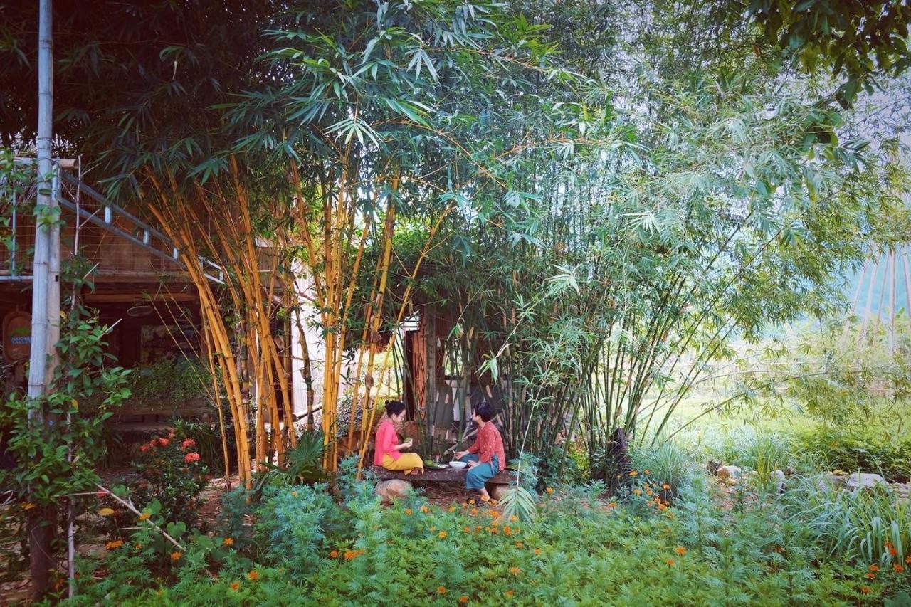 Mai Chau Valley Retreat מראה חיצוני תמונה